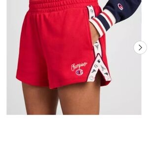 Champion Women's Red Athletic Shorts